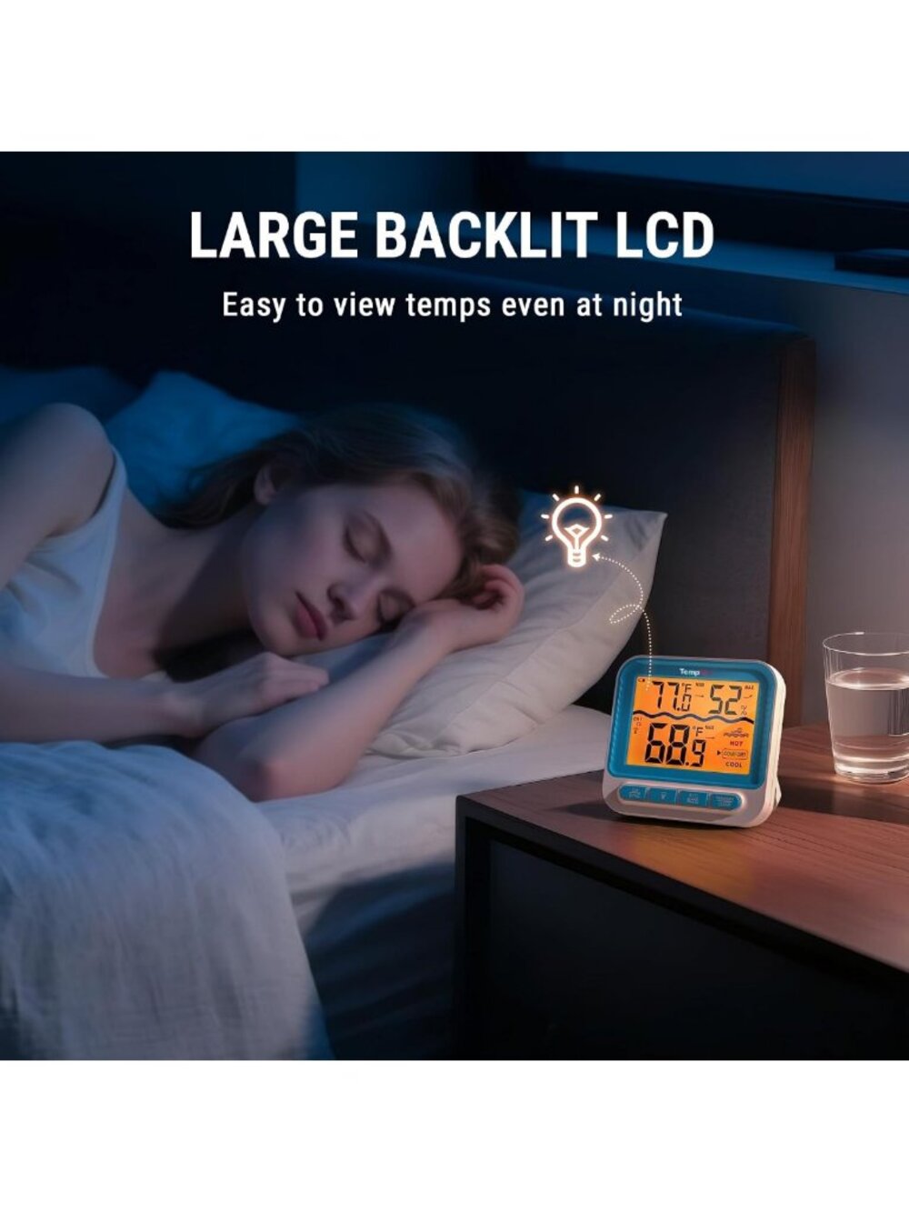 Wireless Floating Pool Thermometer - Easy Read, Battery Included, TempPro Design - Picture 6 of 8